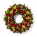 Everlasting Ruby Wreath