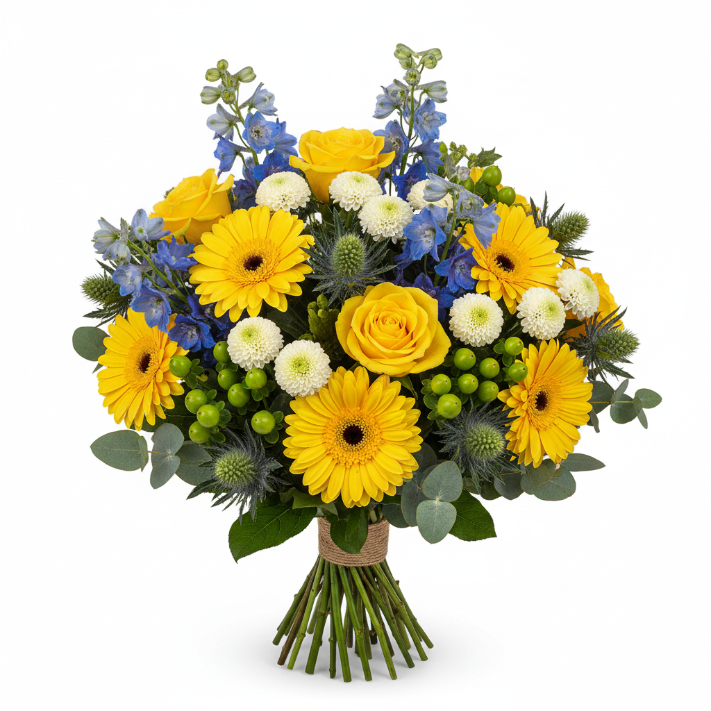 Golden Azure Thistle