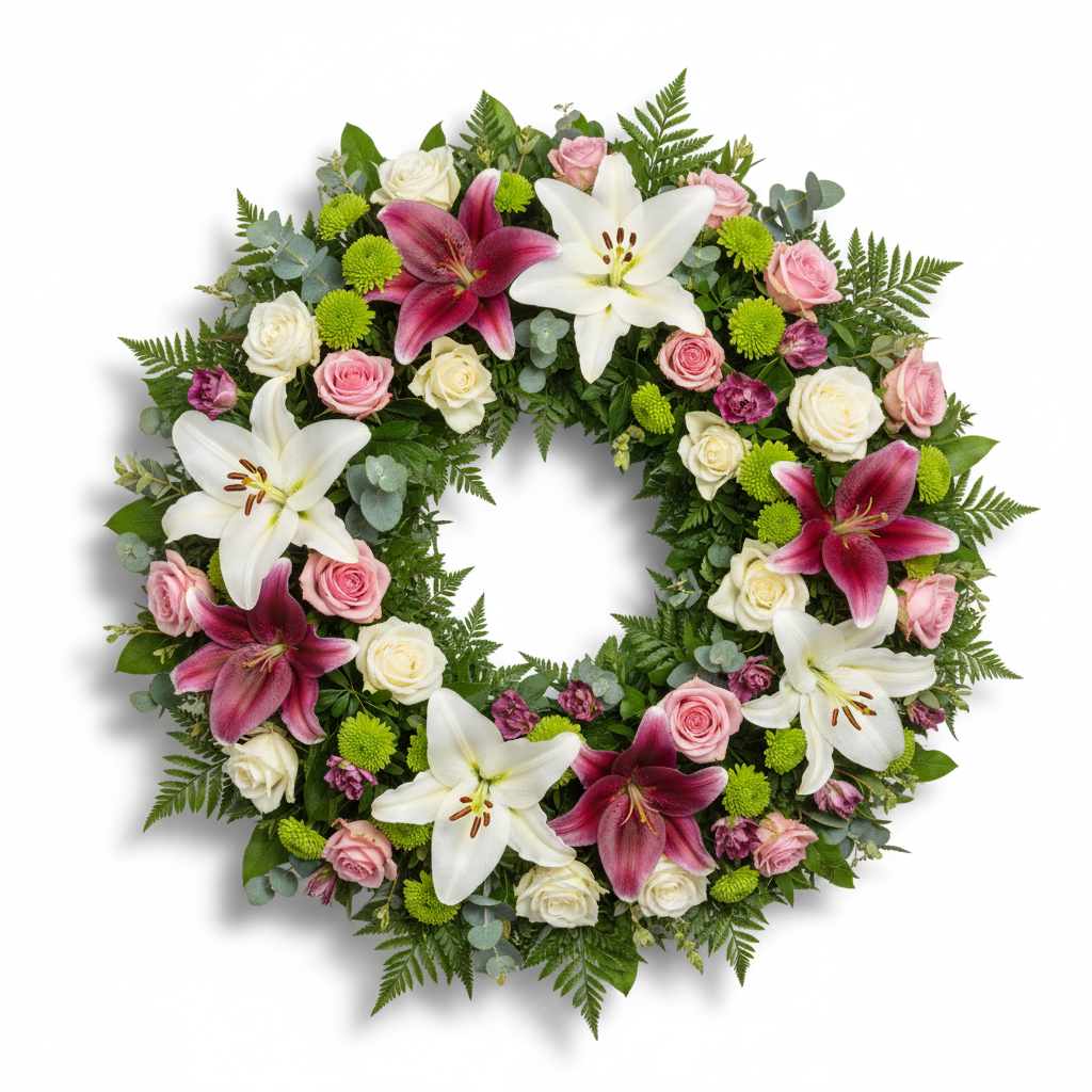 Lily & Rose Serenade Wreath