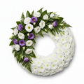 Violet Serenade Wreath